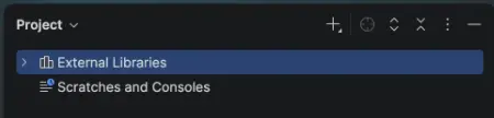 IntelliJ Missing Project Folder